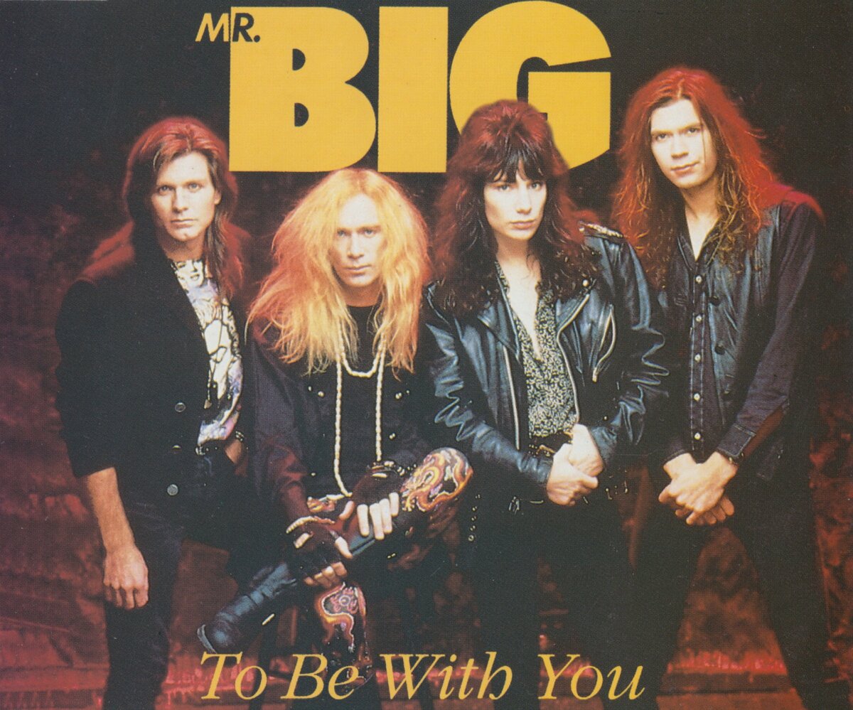 Обложка сингла "To Be With You" американской рок-группы Mr. Big