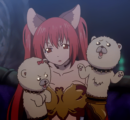 Цербер и её щенки