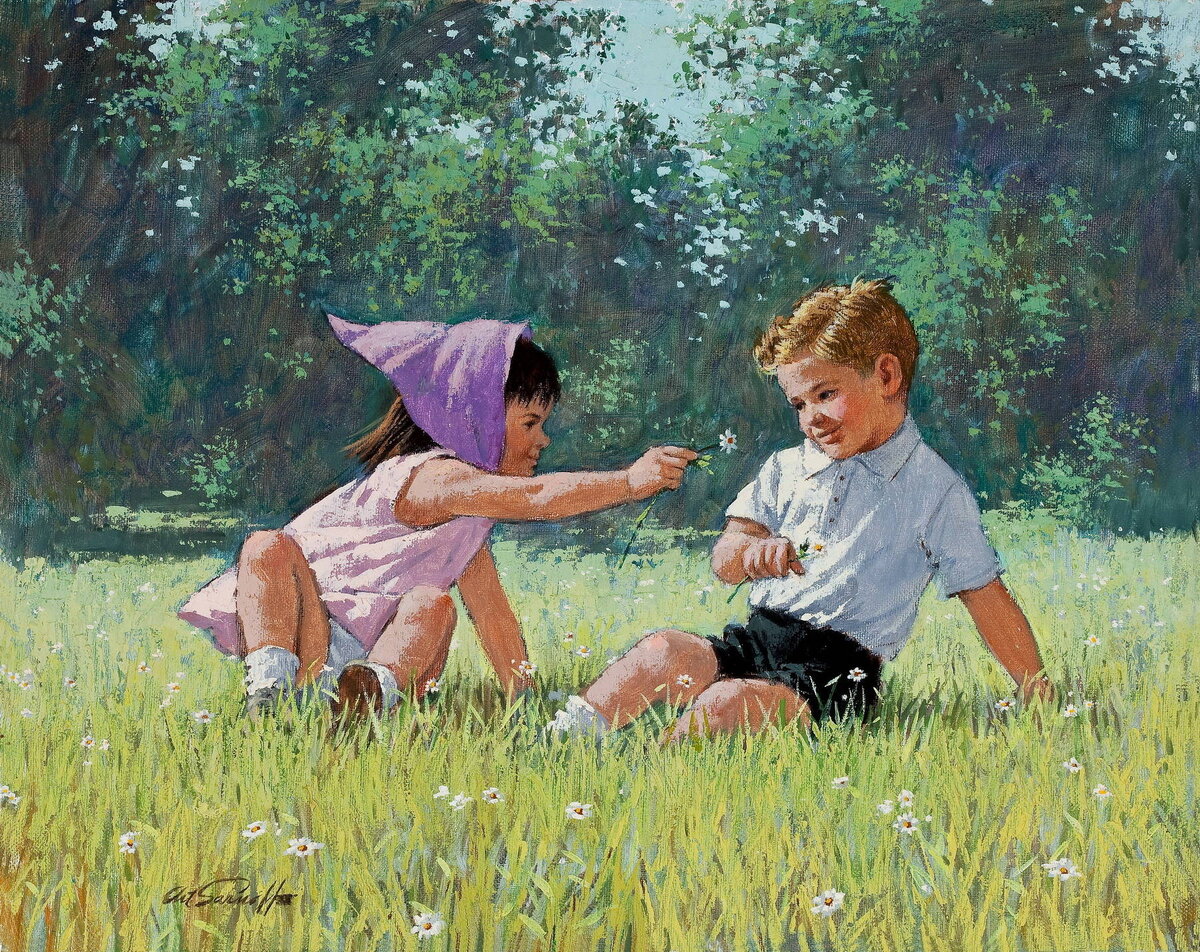 Игра на лугу Артур Сарон Сарнофф