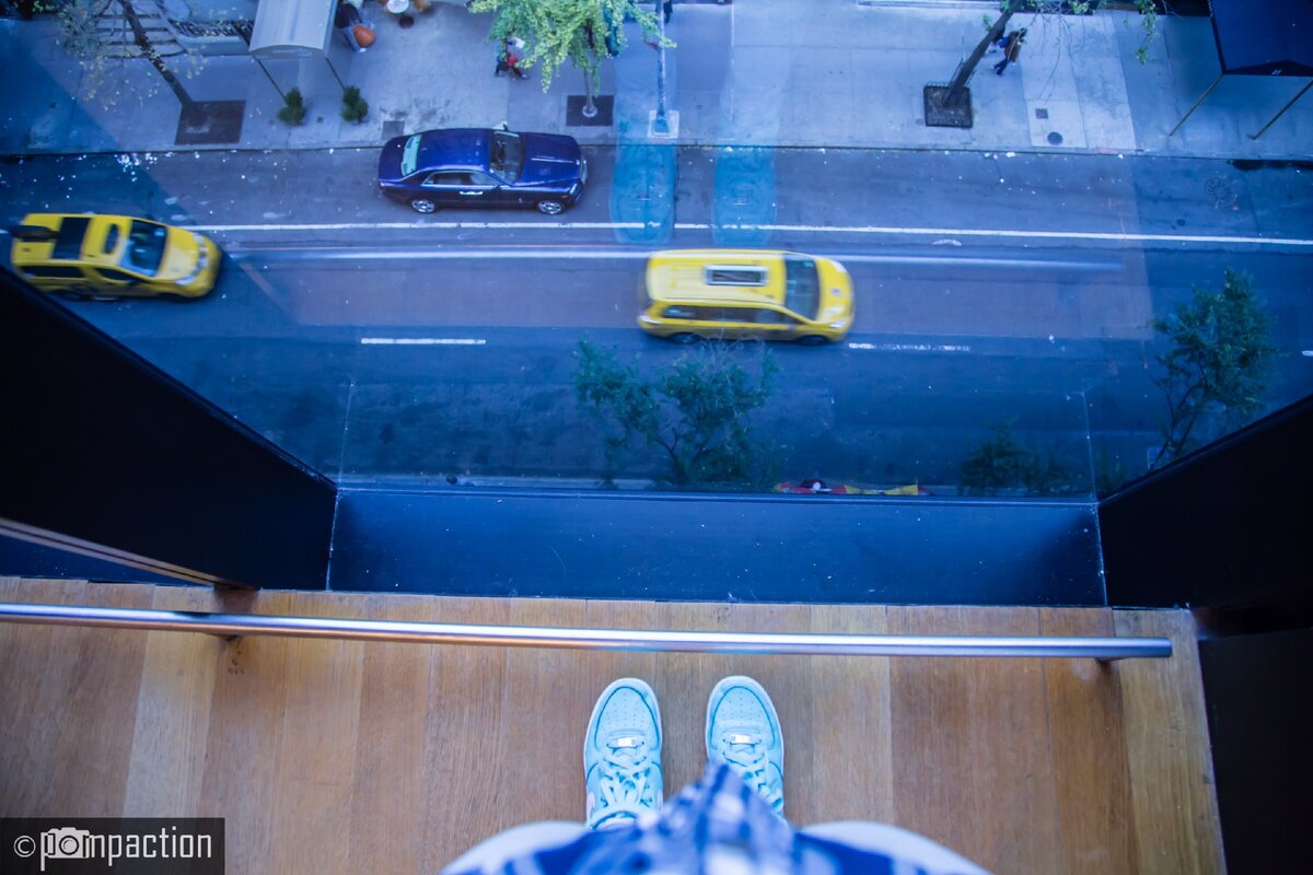 Вид на улицу со второго этажа