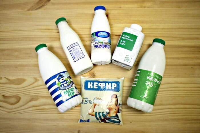 Кисломолочный продукт: кефир