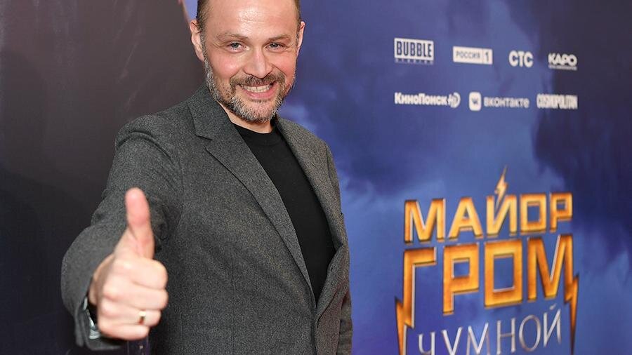Актер Михаил Евланов на премьере фильма «Майор Гром. Чумной доктор» в кинотеатре «Каро Октябрь» в Москве                                                                                                                                                 Фото: РИА Новости/Екатерина Чеснокова