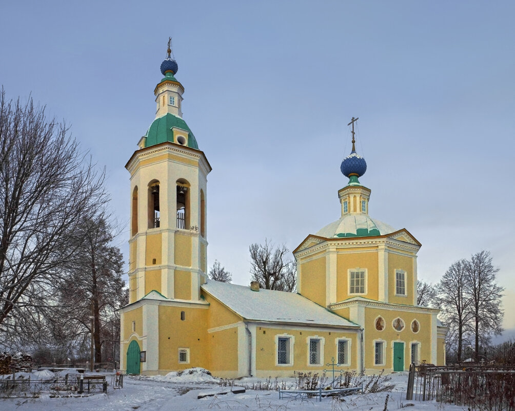 Церковь Параскевы Пятницы. В метрических книгах "Пятницкая".