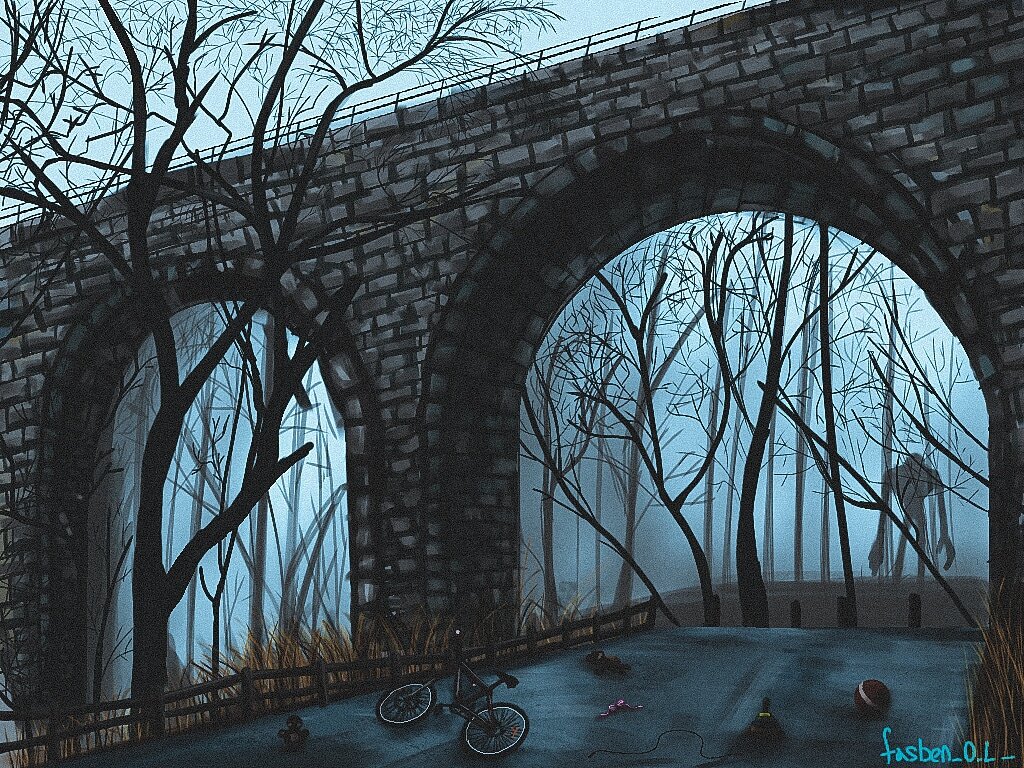 Замолкнут все птицы, Исчезнет весь звук. Природа в испуге , Все тихо, как вдруг, Мальчишка на велике Мимо пройдет, И в самую чащу, увы, забредет. А там, в этой чаще, то будто маньяк, Он свежему мясу до крайности рад. Он не человек, Он создание ада. И только лишь лес для него есть преграда... 