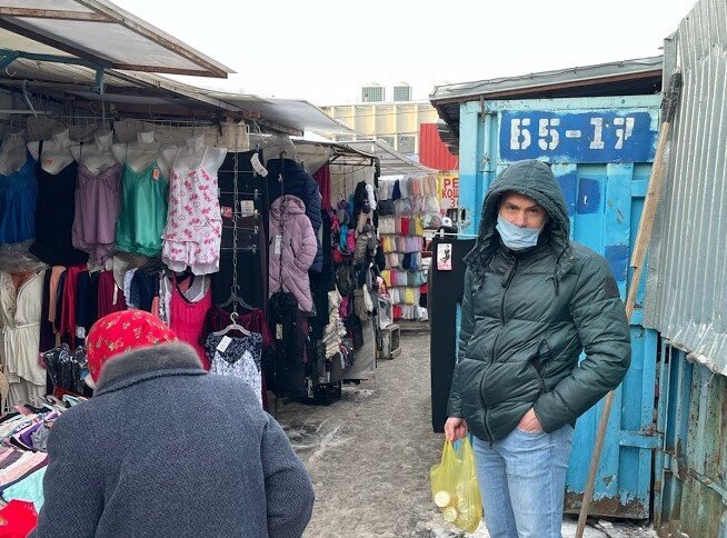 Московский рынок Казани. Все как в 90х