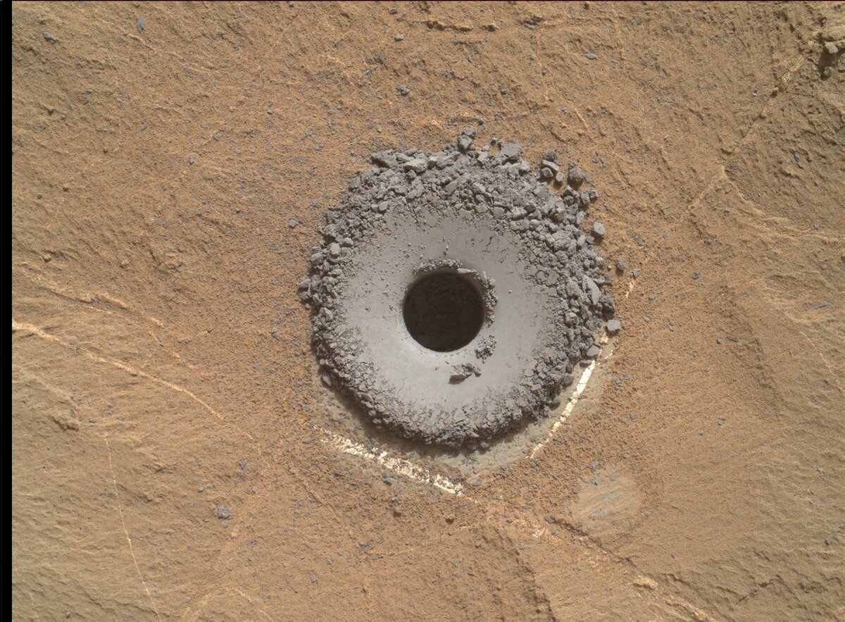 Колодцы на Марсе