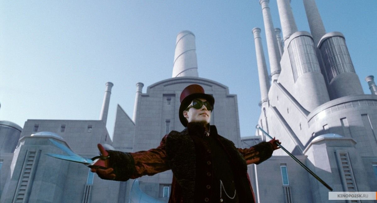 Фото: Кадр из фильма "Шоколадная фабрика "Тима Бёртона; printerest.ru