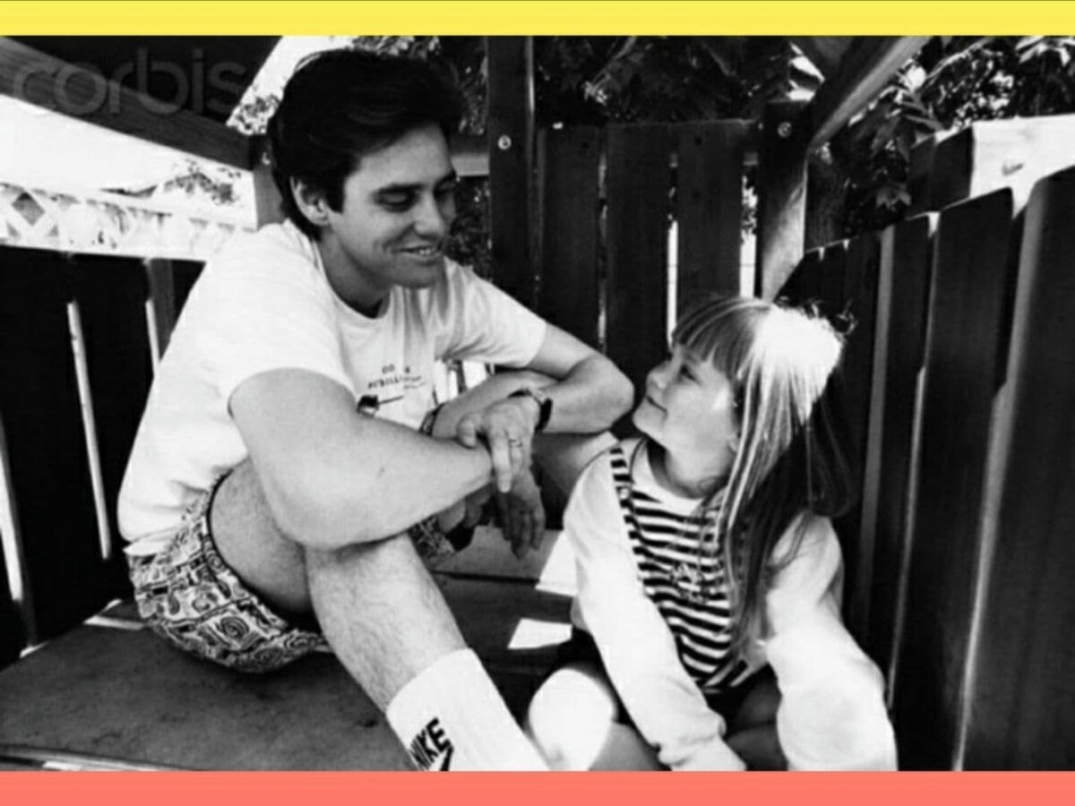 Джим Керри и его дочь Джейн, фото Яндекс.Картинки