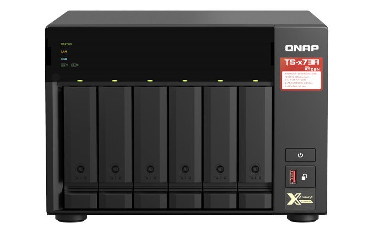 Здесь и ниже изображения QNAP Systems, модель TS-673A