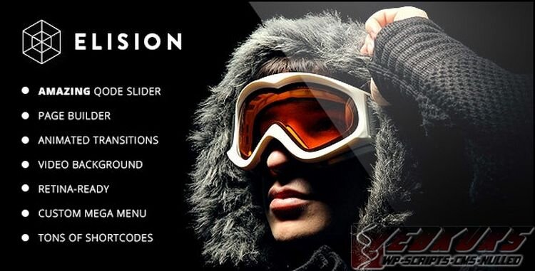 Elision ~ Многоцелевая тема WordPress Retina