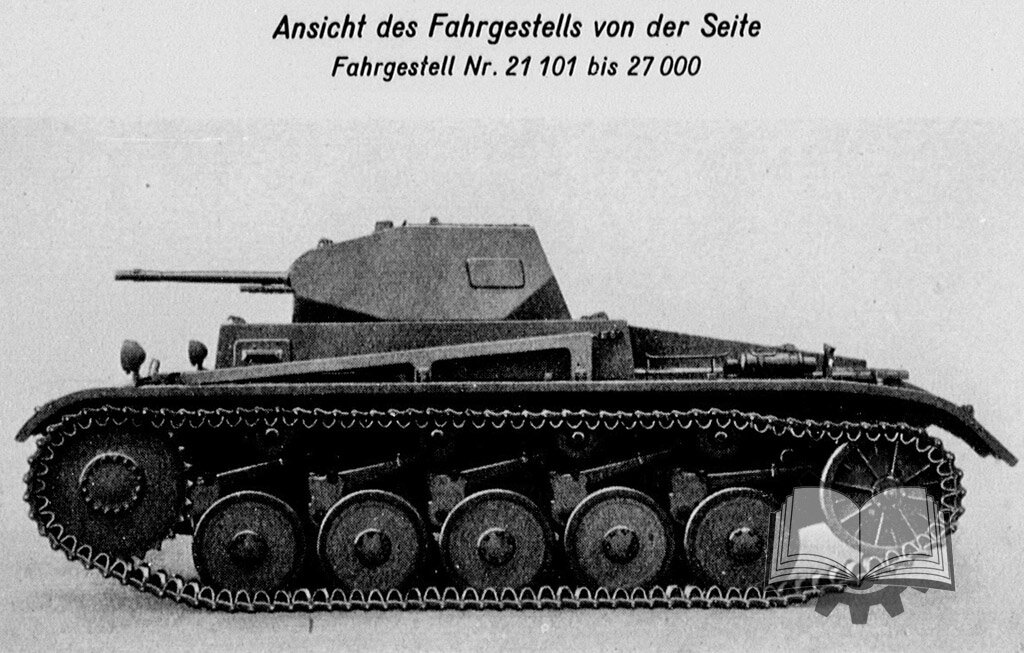 Pz.Kpfw.II Ausf.c стал последней "двушкой" малой серии.