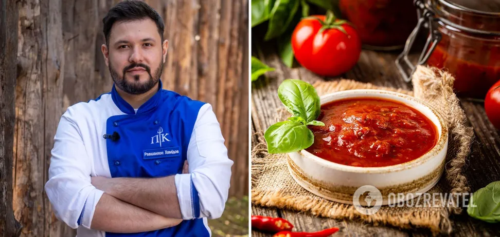  Равшан Хамидов поделился рецептом вкусного соуса к мясу и птице,