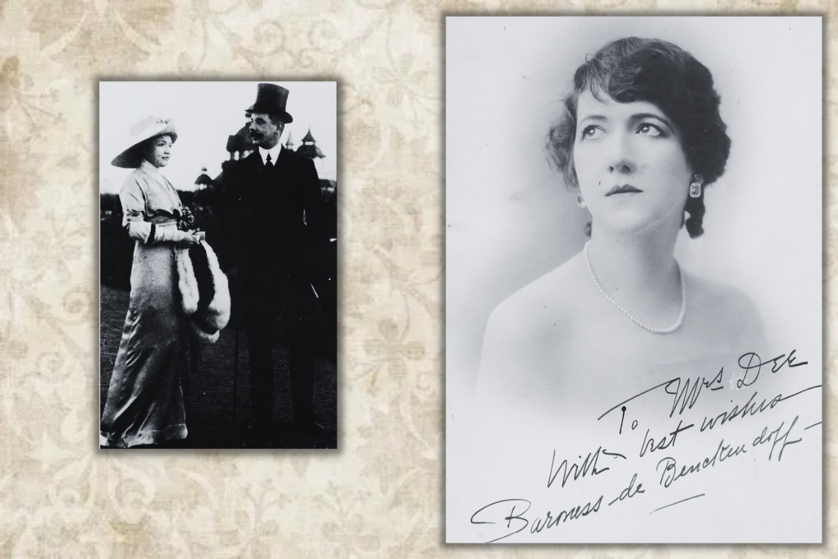 Баронесса Бенкендорф с мужем в Берлине. 1913 г.