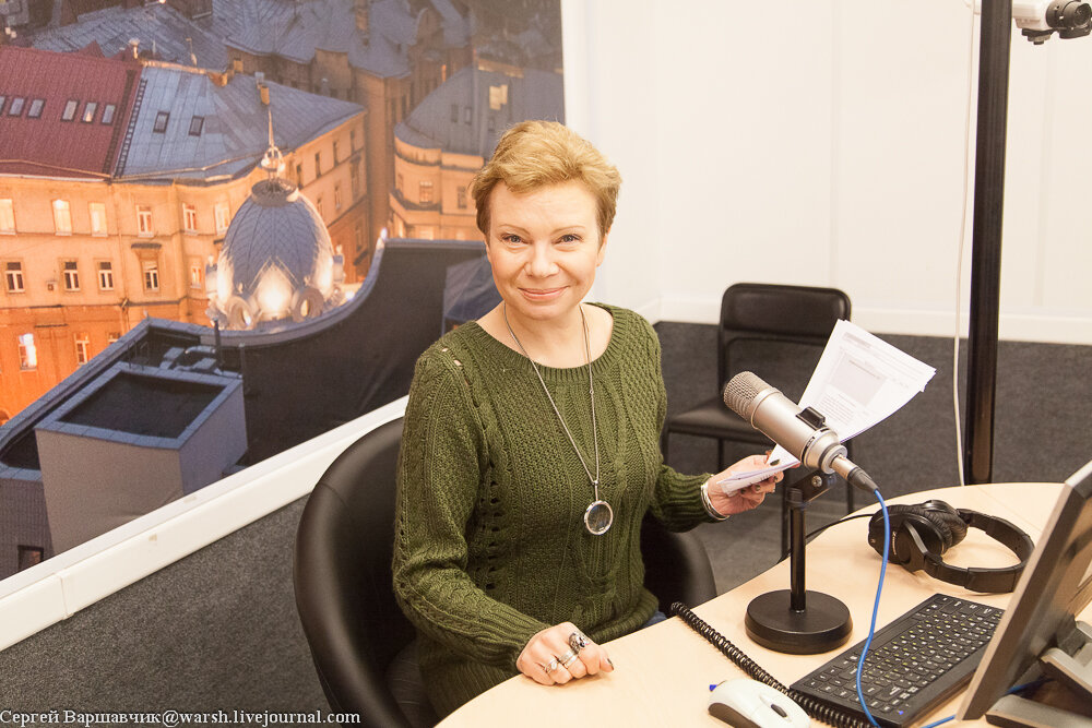 Ксения Ларина, первая жена Николая Добрынина. Фото из открытых источников. 