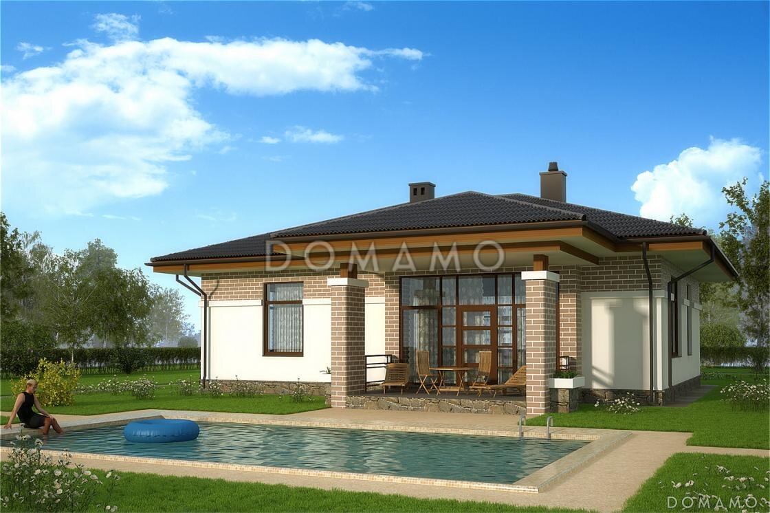 Вид со стороны террасы