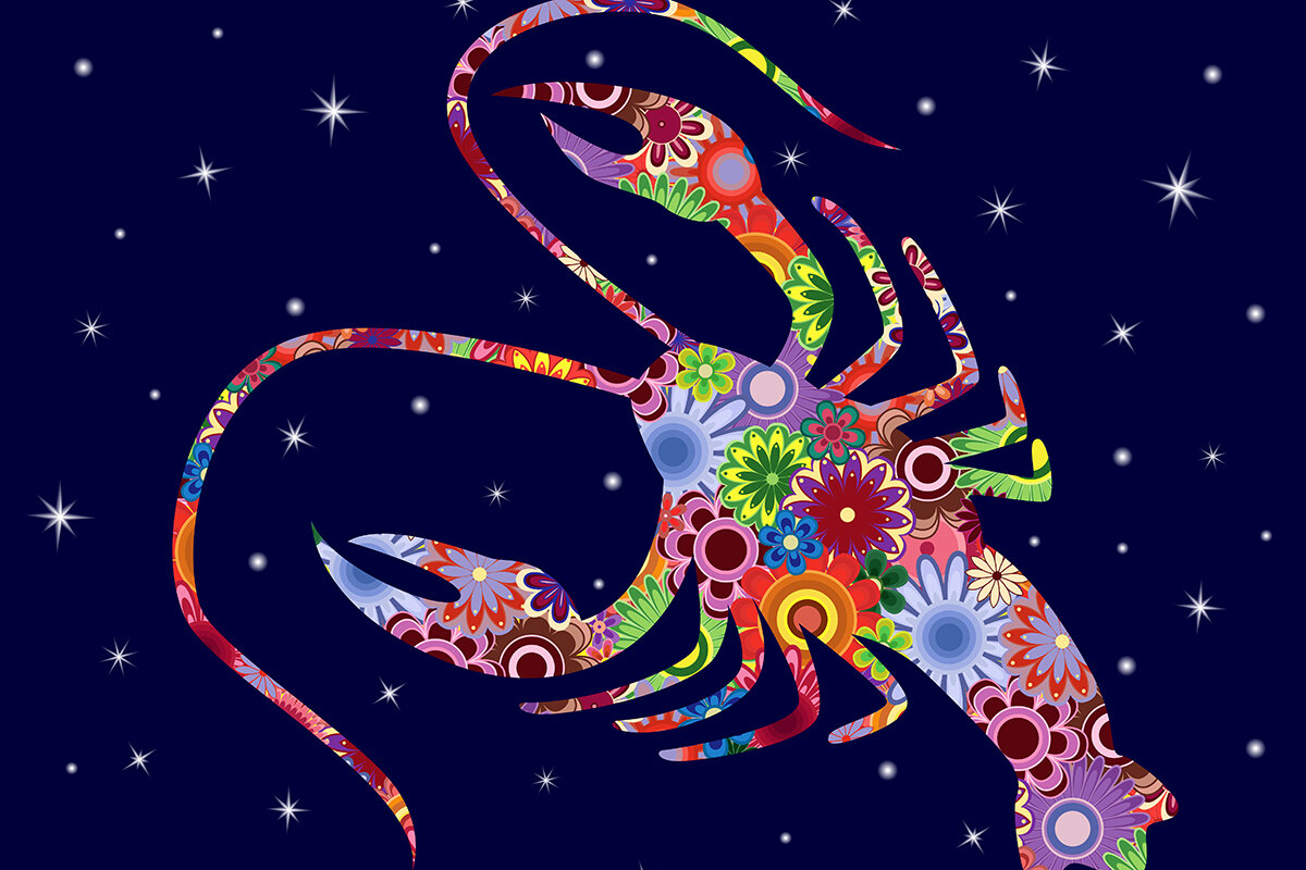 Рисунки знака зодиака рак