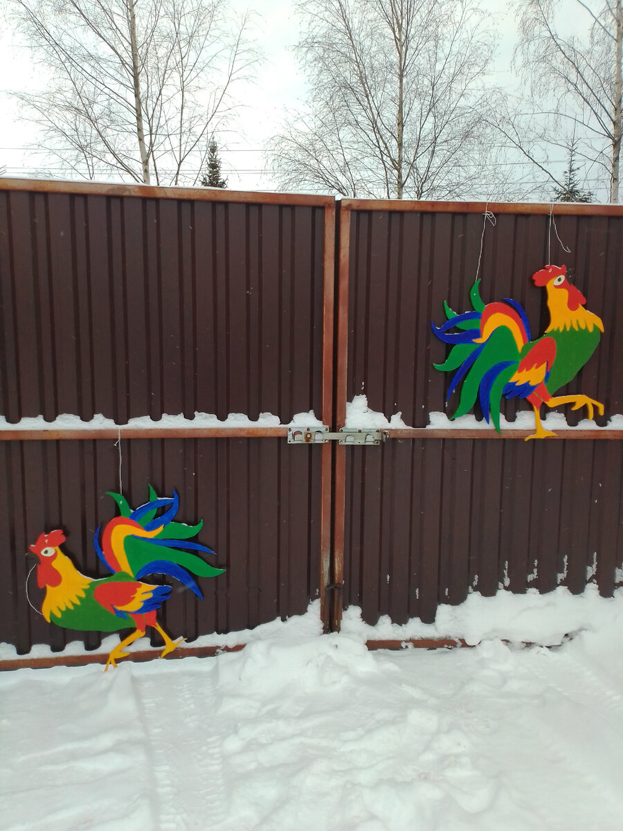 Ворота изнутри