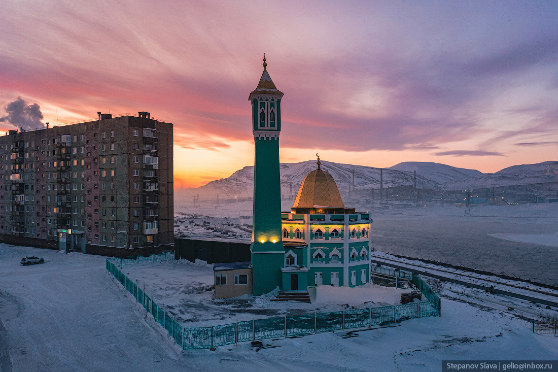 горы в норильске