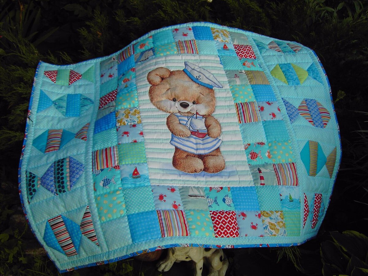 Пэчворк — детские одеяла – фото, выкройка, общая техника