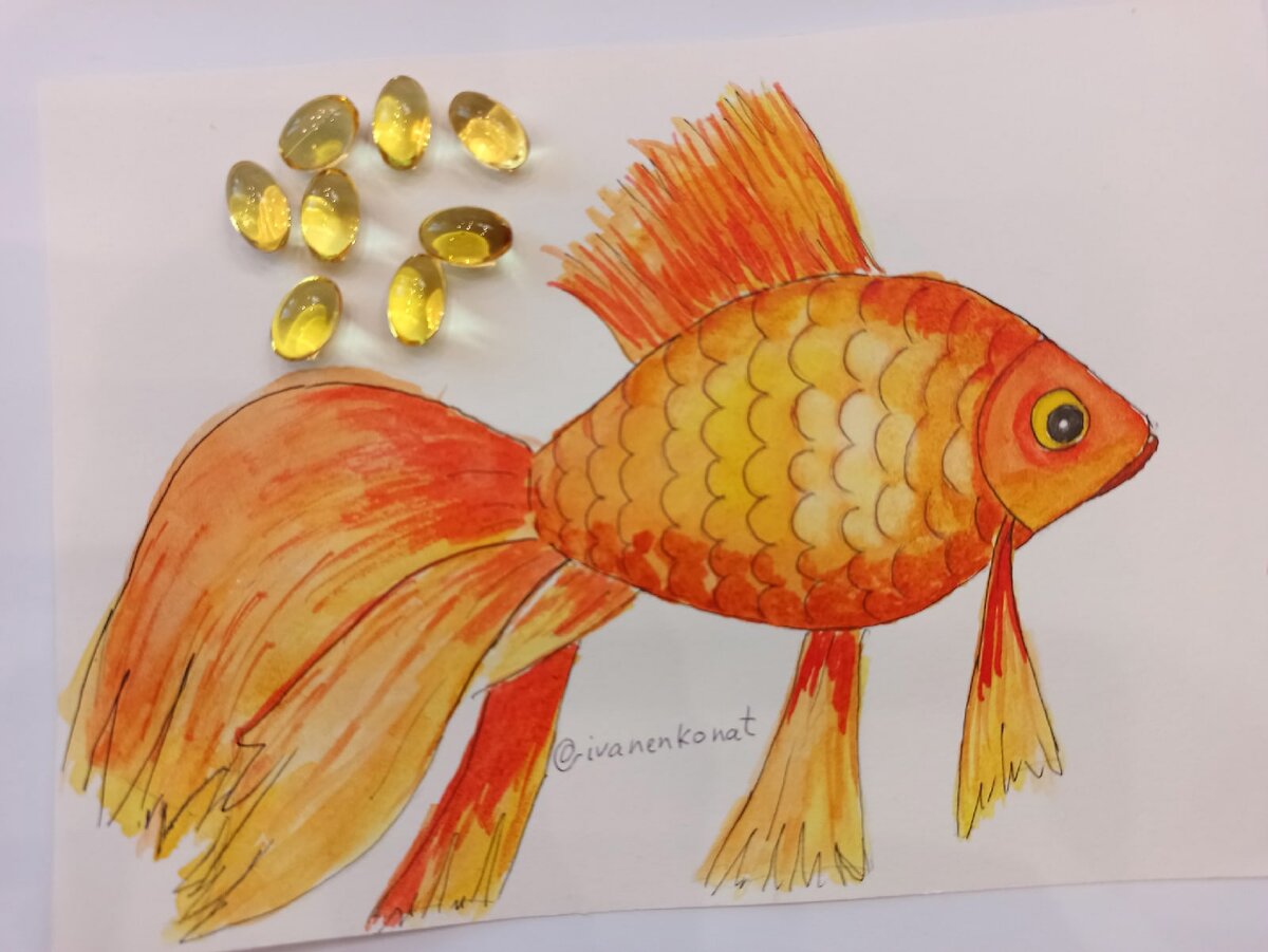 Рисунки для постов рисую сама)