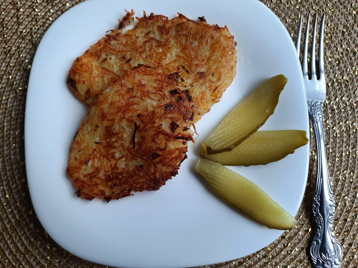 оладьи из картофеля