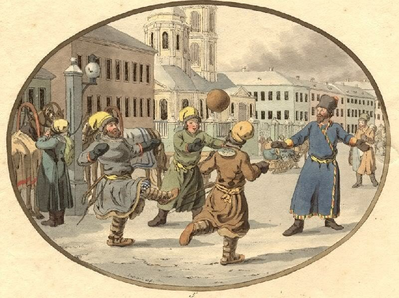 Das Ballspiel (игра в мяч) 1793/1794 гг. Гейслер Христиан Готфрид Генрих
