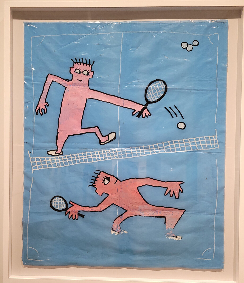 Виктор Цой. "Теннис". 1988. Фото с выставки "Виктор Цой. Путь героя"