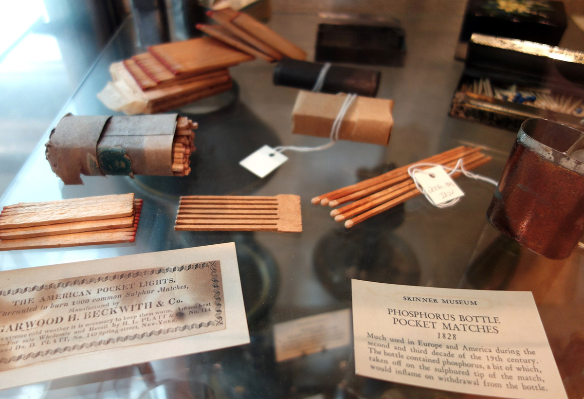 Ранние варианты спичечных наборов