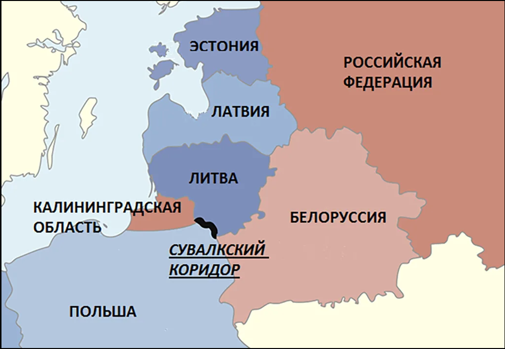 С польшей и литвой граничит. Сувалкский коридор в Калининградскую область. Калининград границы. Калининградская обл. Польша Литва и Белоруссия на карте. Калининград и Белоруссия на карте.