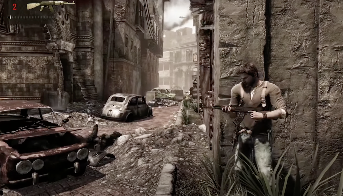 Uncharted 2:  Among Thieves Remastered (2015, PS4)