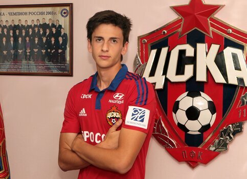 ...при переходе в "ЦСКА"