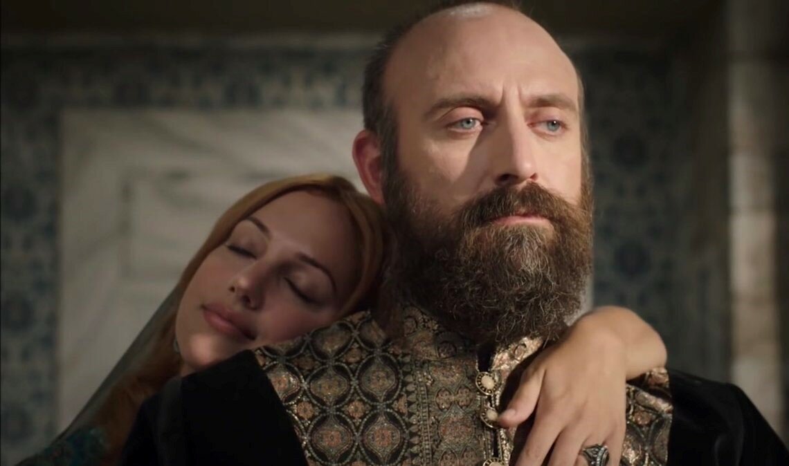    Кадр из сериала «Великолепный век» — Халит Эргенч и Мерьем Узерли, фото: Кадр из сериала «Великолепный век»