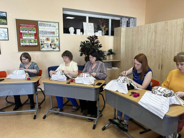    Идет мастер-класс