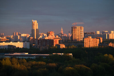    Закат в Химках ©Александр Манзюк РИАМО