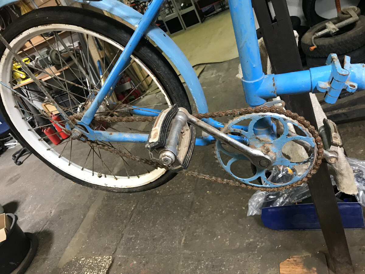 Реставрация велосипеда