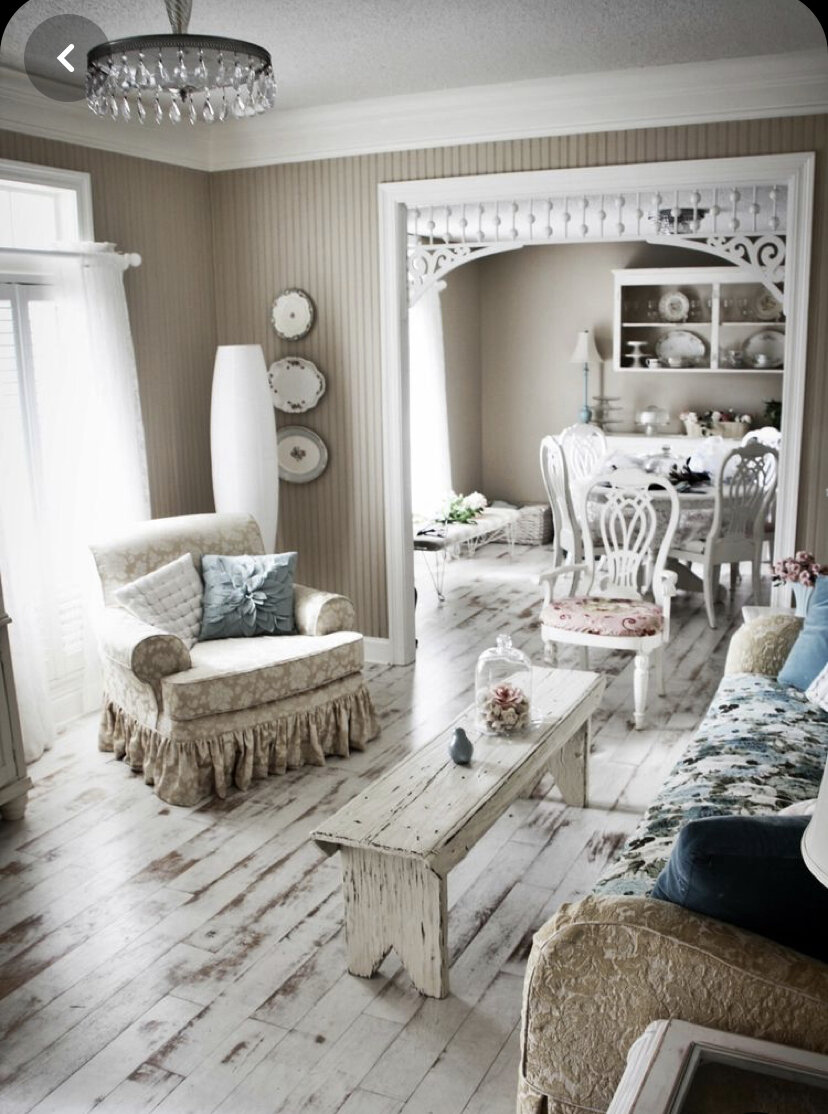 Shabby Chic стиль в интерьере