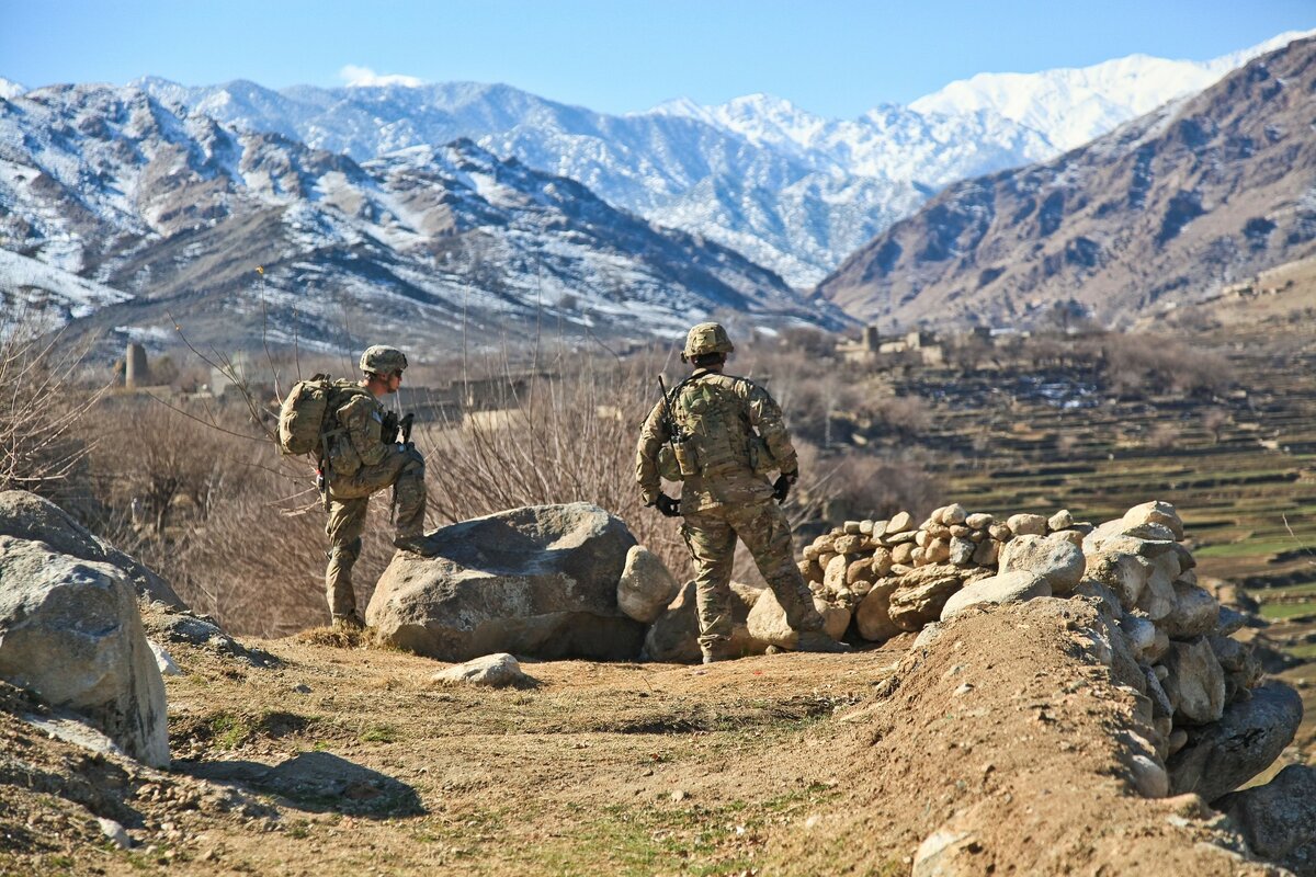 Американские солдаты в Афганистане. Фото в общественном достоянии.