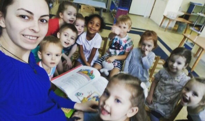 В этой группе уже давно все подросли и пошли в школу