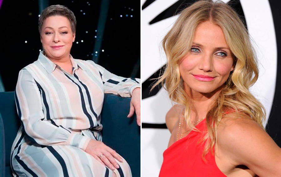 Мария Аронова и Камерон Диас (49лет)