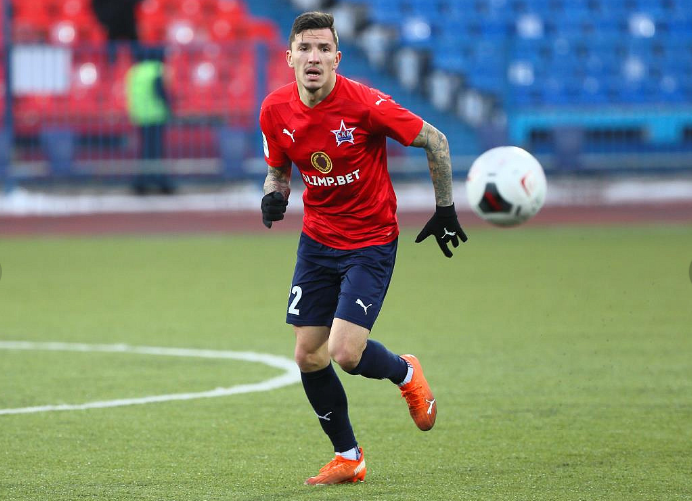 Автор первого мяча армейцев Д.Барков. Фото из интернета. 