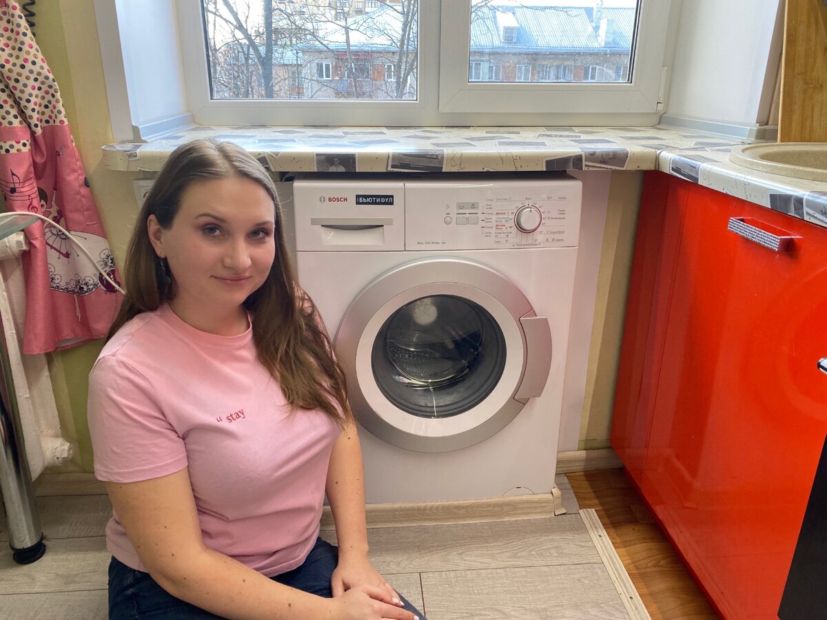 Друзья часто шутят, что зимой мы достаем белье с морозной свежестью. Многим кажется, что машинка стоит практически на улице 😊