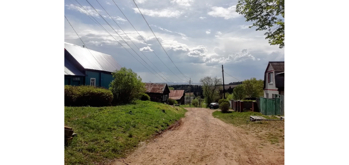 Фото автора. Деревня Бахаревка.