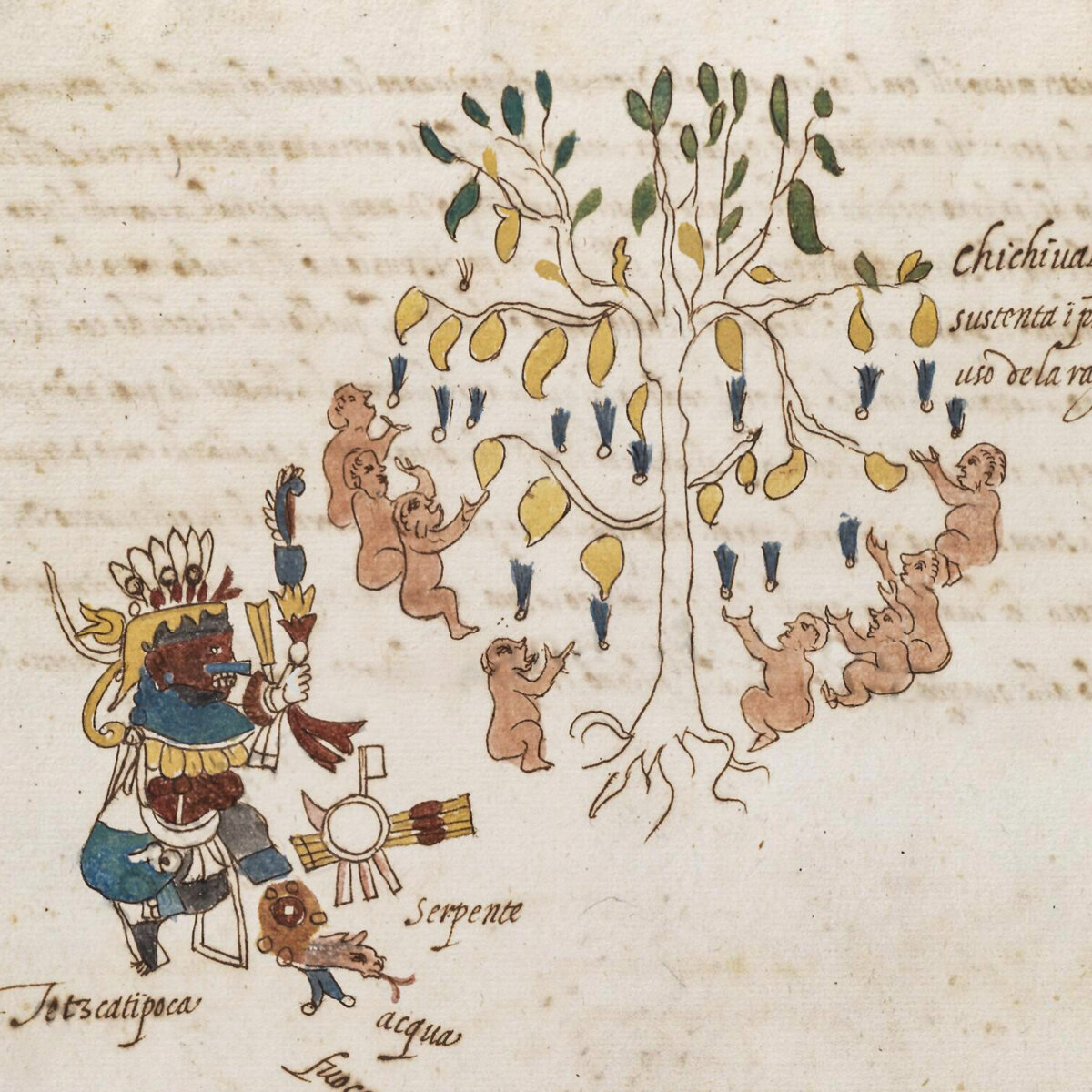 Фрагмент кодекса Риос (Codex Vaticanus 3738). Коллекция Bibliotheca Apostolica Vaticana.