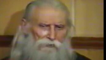 Советская съемка: старец Антоний о Белом царе