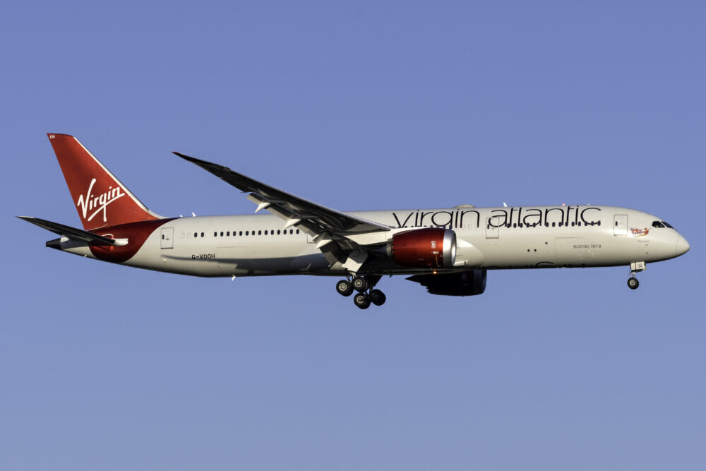 B787 Dreamliner авиакомпании Virgin Atlantic генерирует гигантское количество данных за каждый полет. Фото:  Vincenzo Pace - Simple Flying