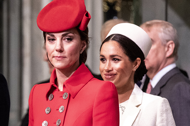 Кейт Миддлтон и Меган Маркл