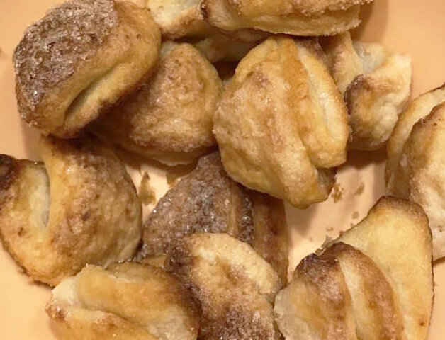 творожное печенье "ушки"