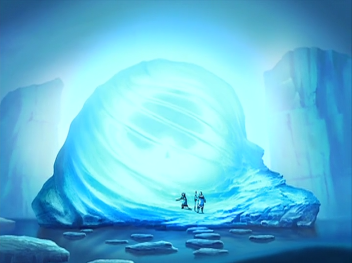 Катара и Сокка нашли Аанга