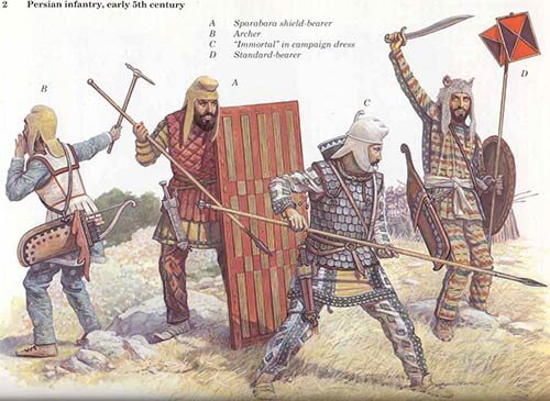  Персидский воин.