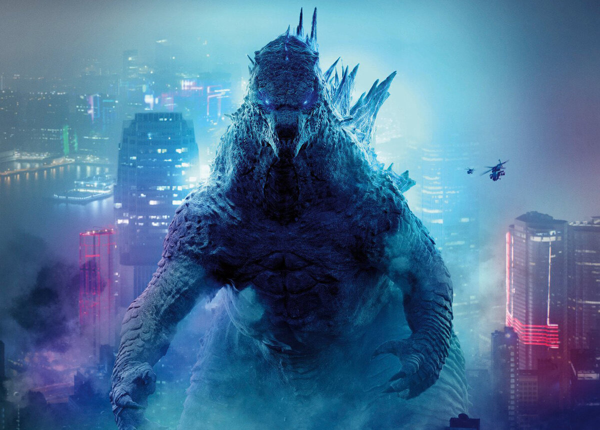 Постер фильма "Годзилла против Конга"